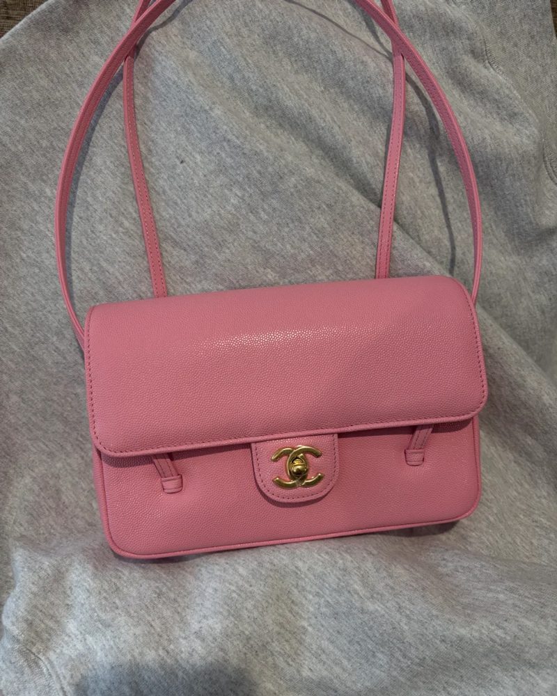 Chanel Preppy Coco Bag Pink