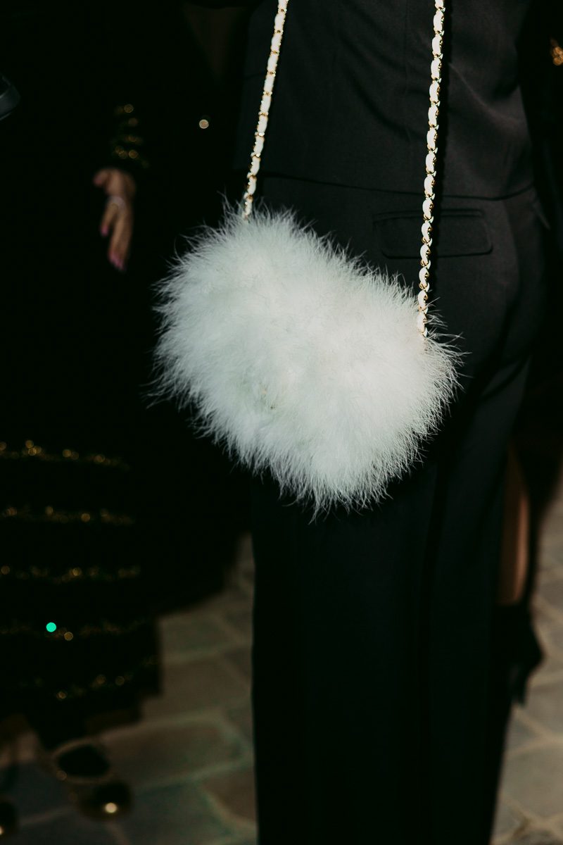 Chanel White Fur Bag Chanel White Fur Bag