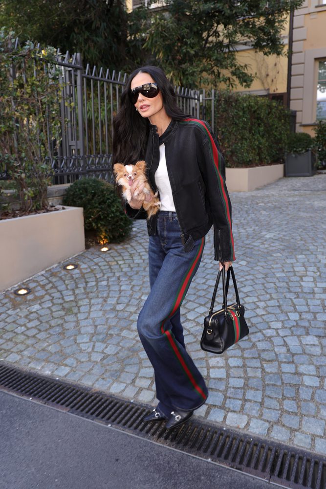 Demi Moorse Gucci Borsetto Bag