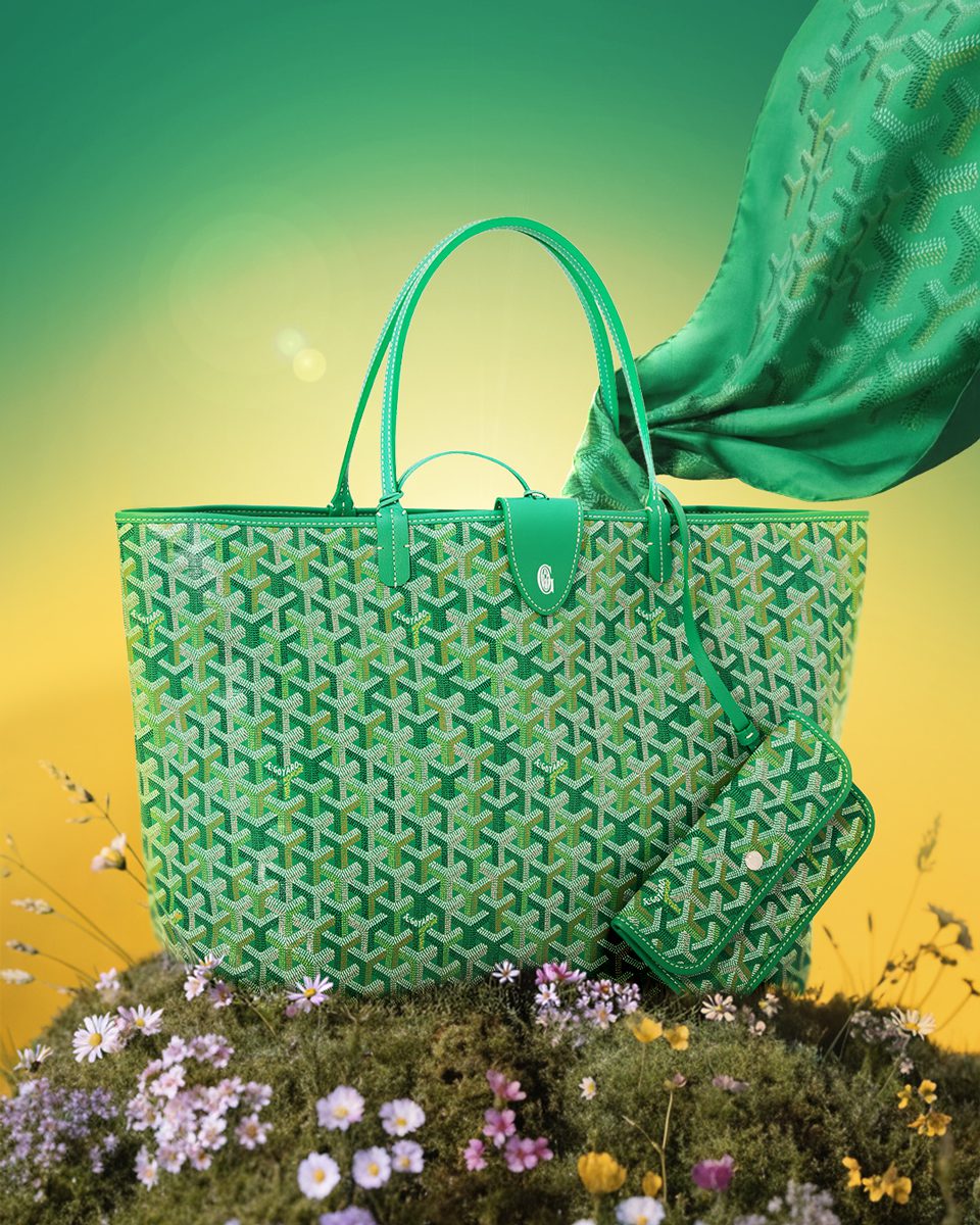 Goyard Goyardine Canvas Meadow Green
