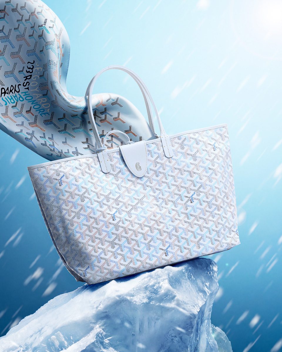Goyard Goyardine Canvas Polar Blue