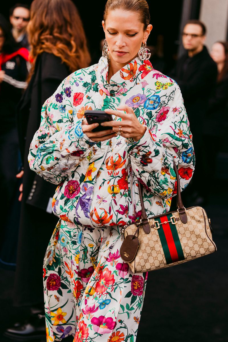 Gucci Borsetto Boston Bag Canvas