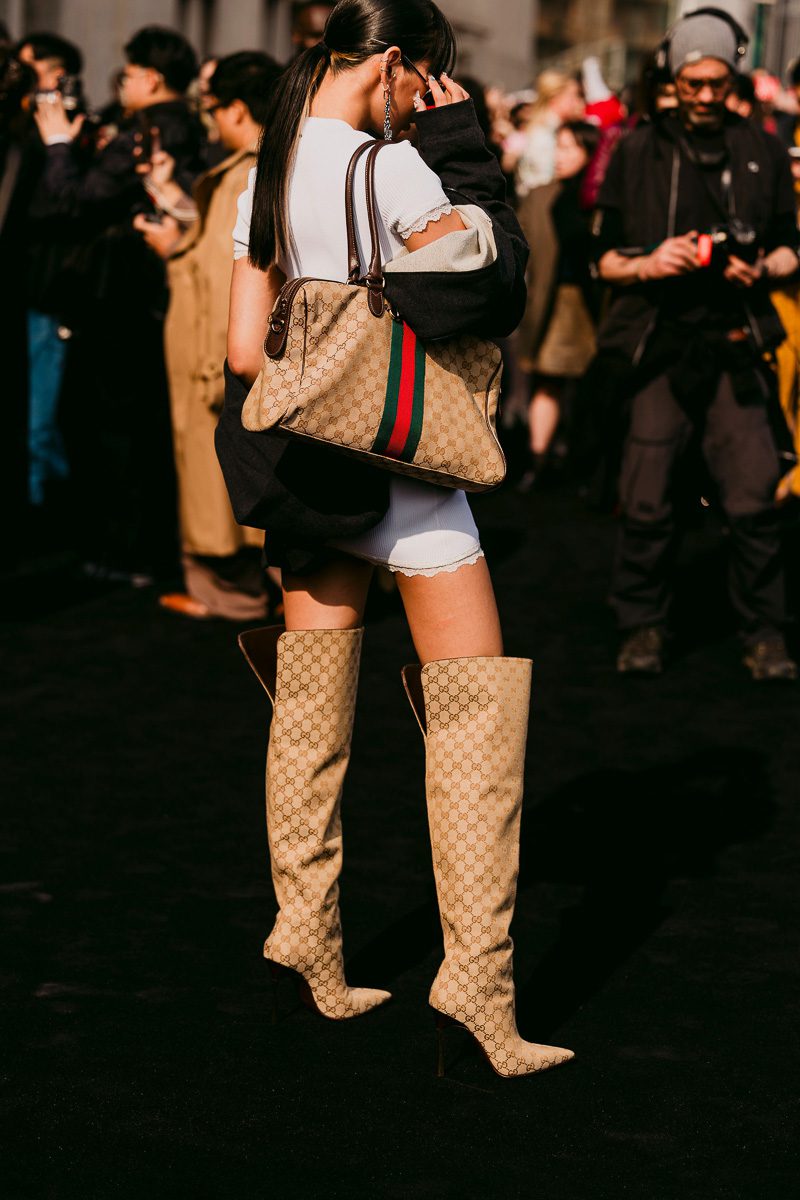 Gucci Borsetto Large Boston Bag