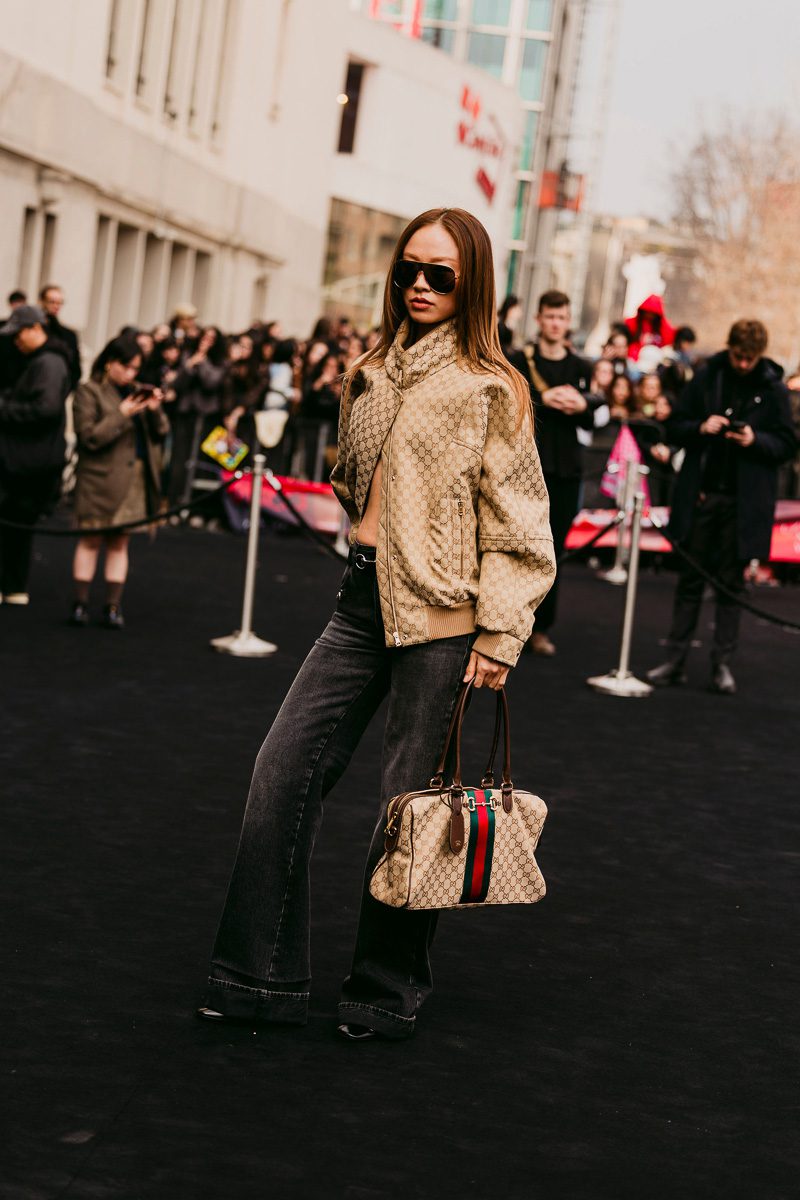 Gucci BorsettoBoston Bag Canvas