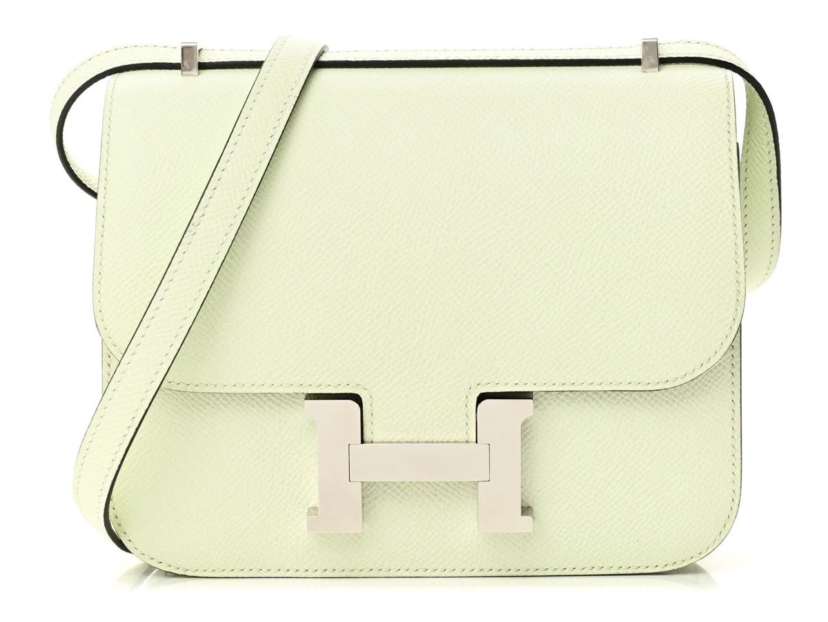 Hermes Epsom Constance 18 Vert Fizz