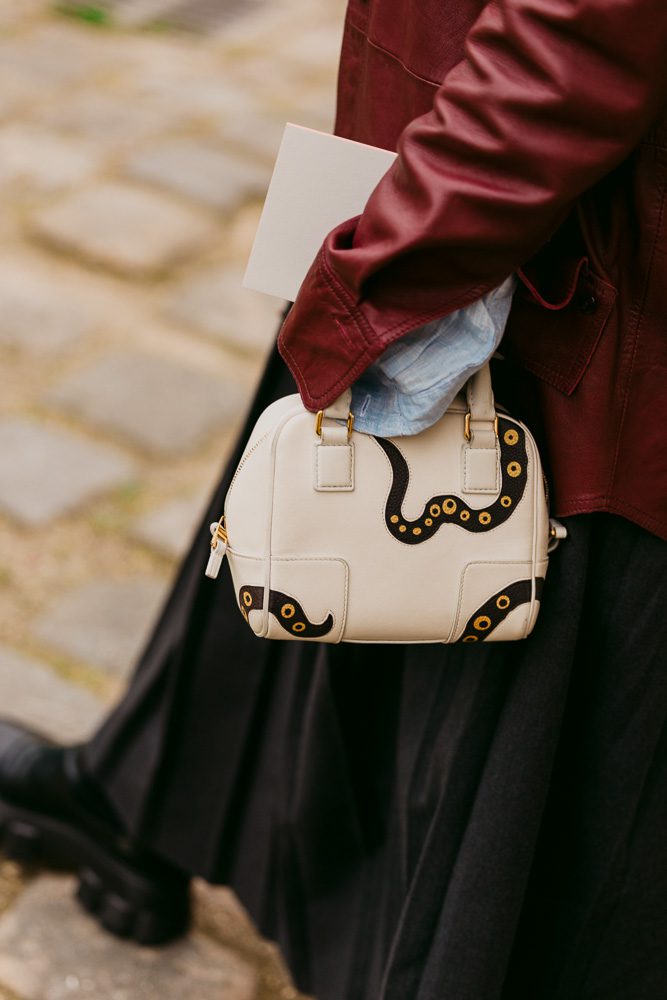 LOEWE FALL 2026 STREET STYLE BAGS 3 LOEWE FALL 2026 STREET STYLE BAGS 3