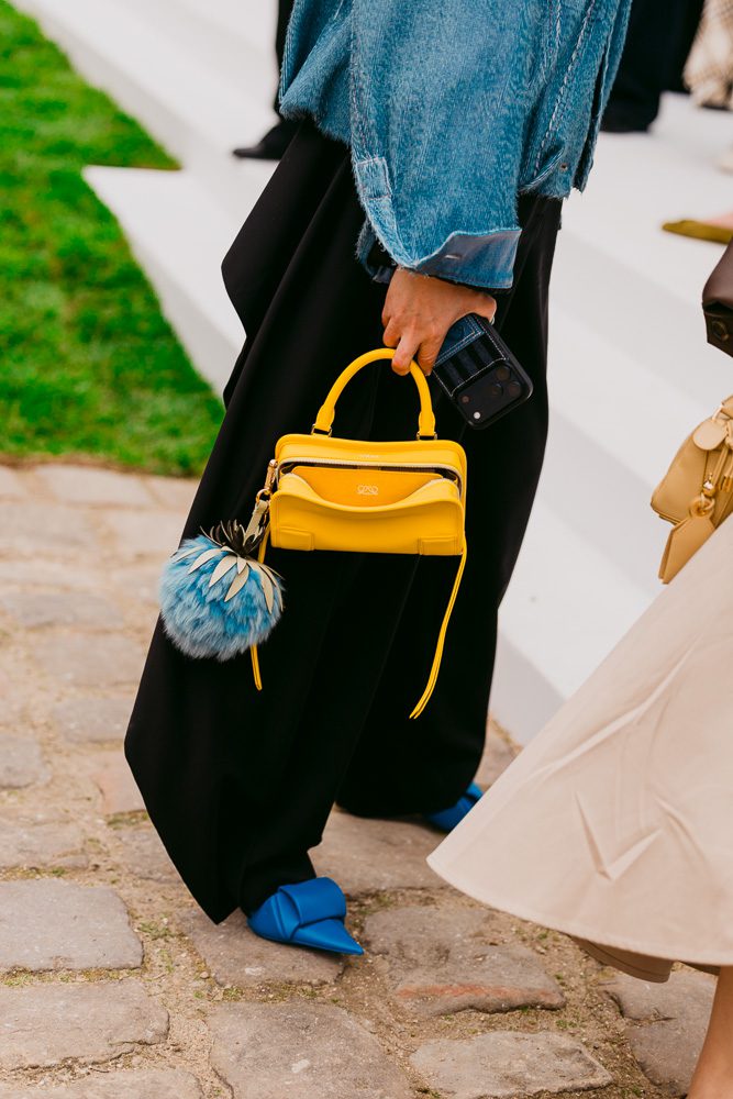 The Loewe Amazona 180 Dominated The Street Style Scene At Its Fall