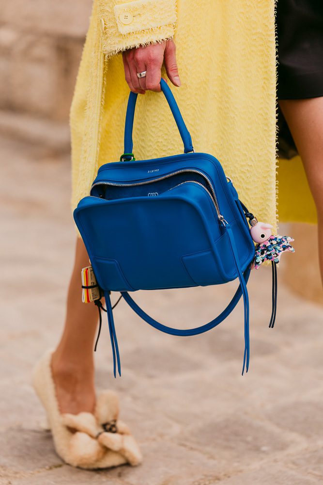 LOEWE FALL 2026 STREET STYLE BAGS 38