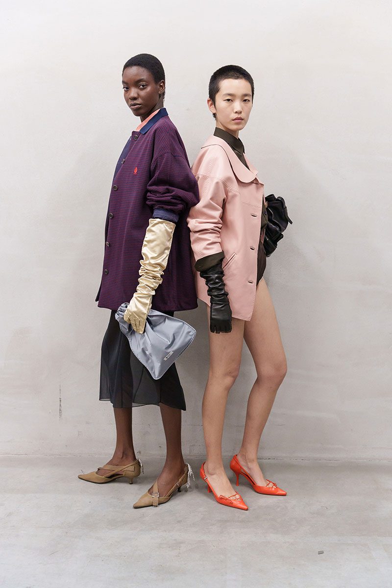 Prada Donna SS26 backstage (8) Prada Donna SS26 backstage (8)