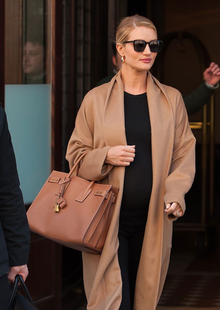 Rosie Huntington Whiteley Saint Laurent Sac de Jour Tote