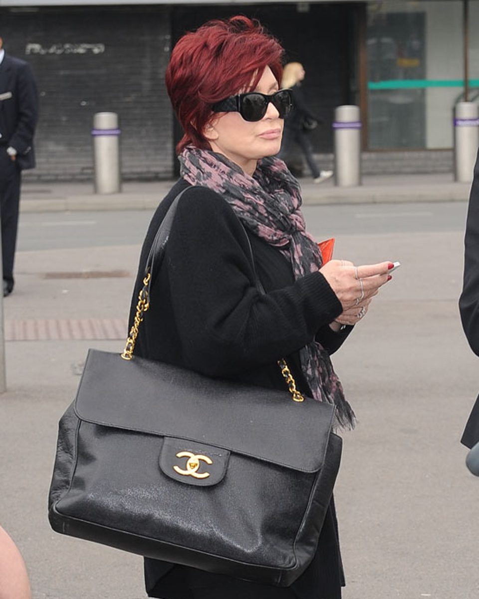 Sharone Osbourne Chanel Flap Bag 3