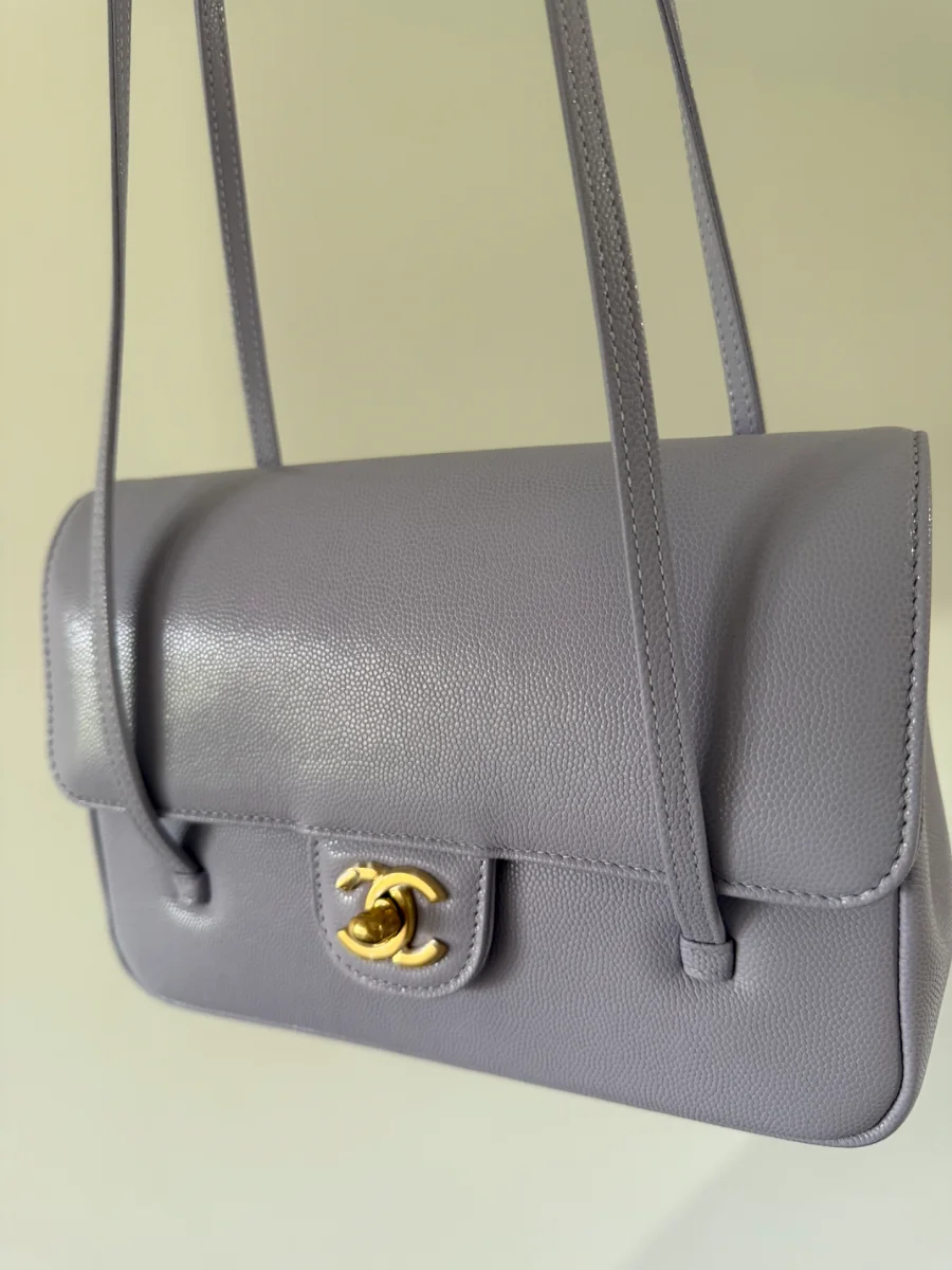 chanel preppy purple