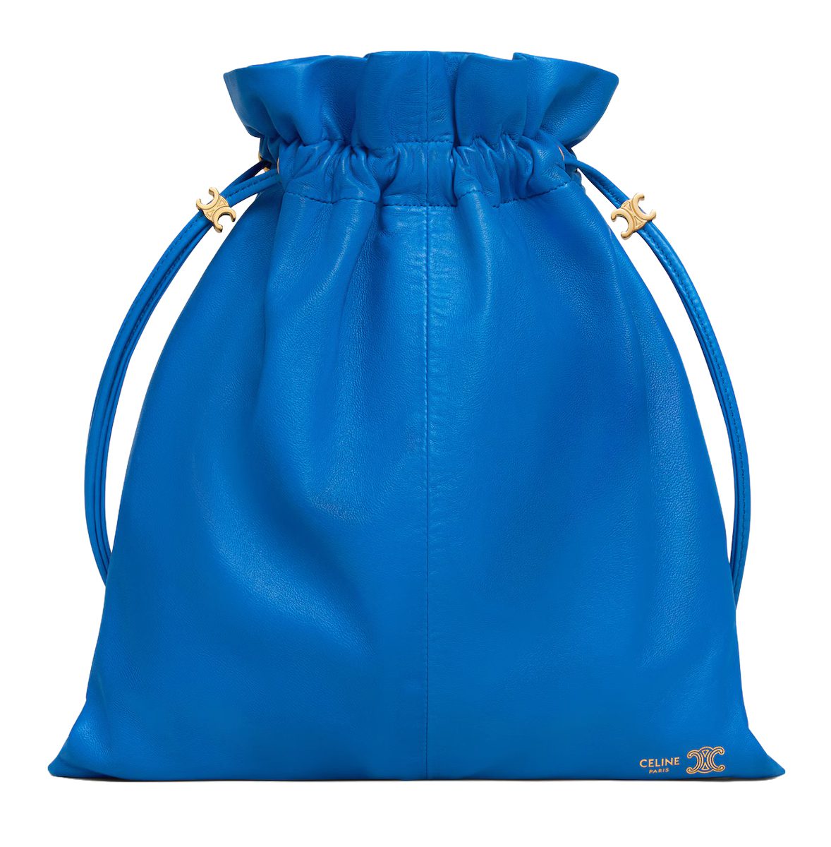 Celine Small Crystal Pouch in ultra blue