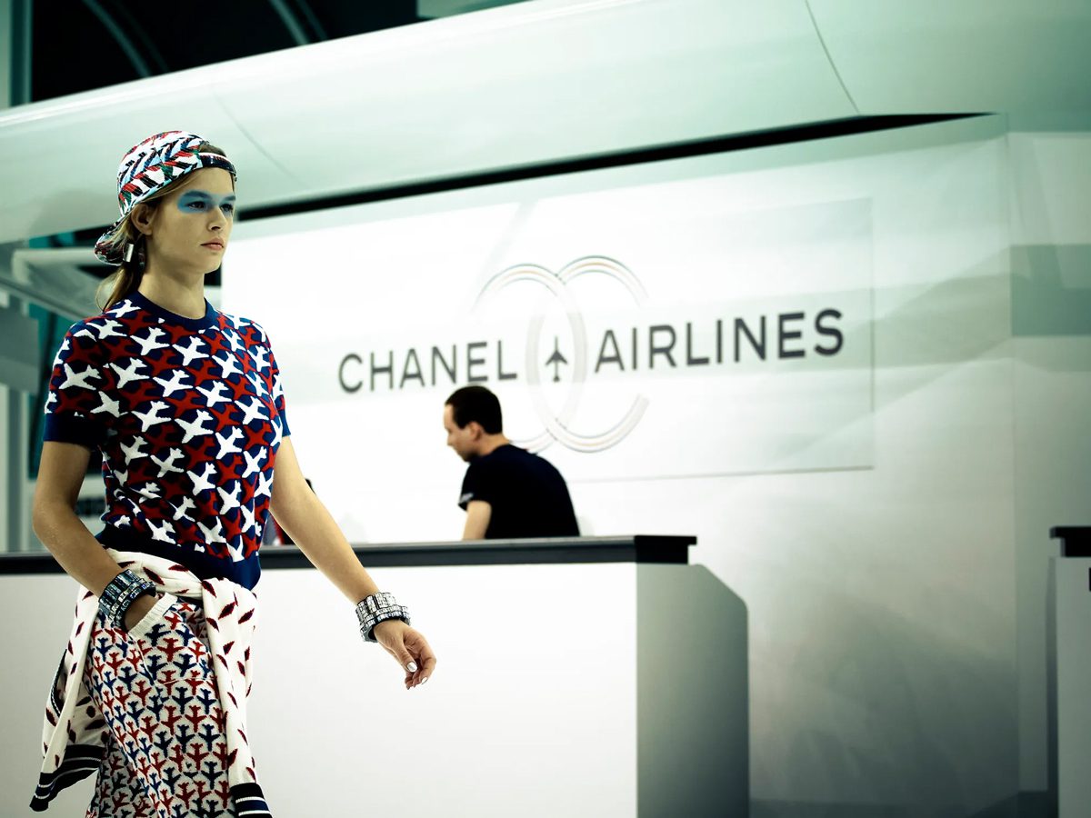 Chanel Airways SS26 Karl Lagerfeld