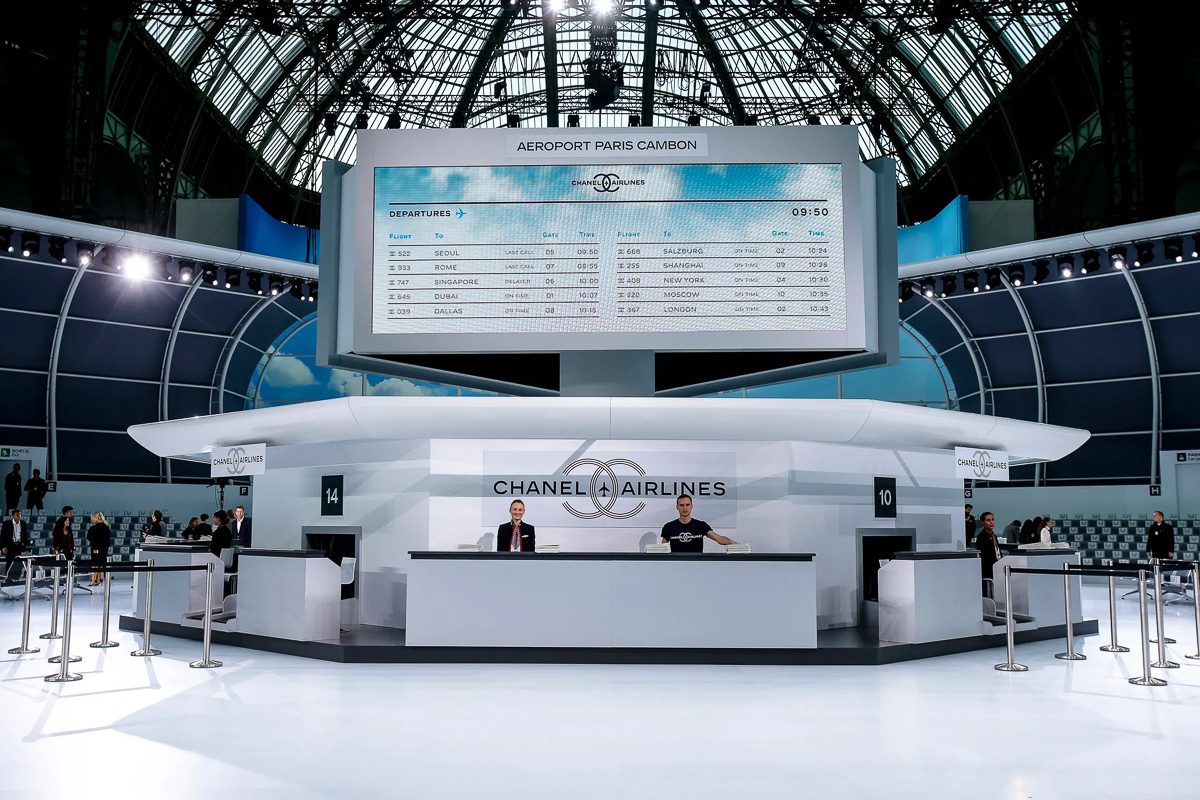 Chanel Spring 2016 Airport Grand Palais 1