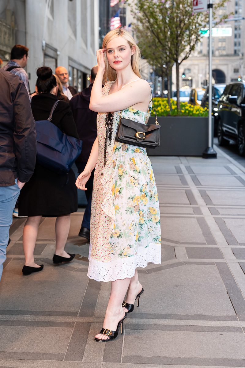 Elle Fanning Coach Tabby 26