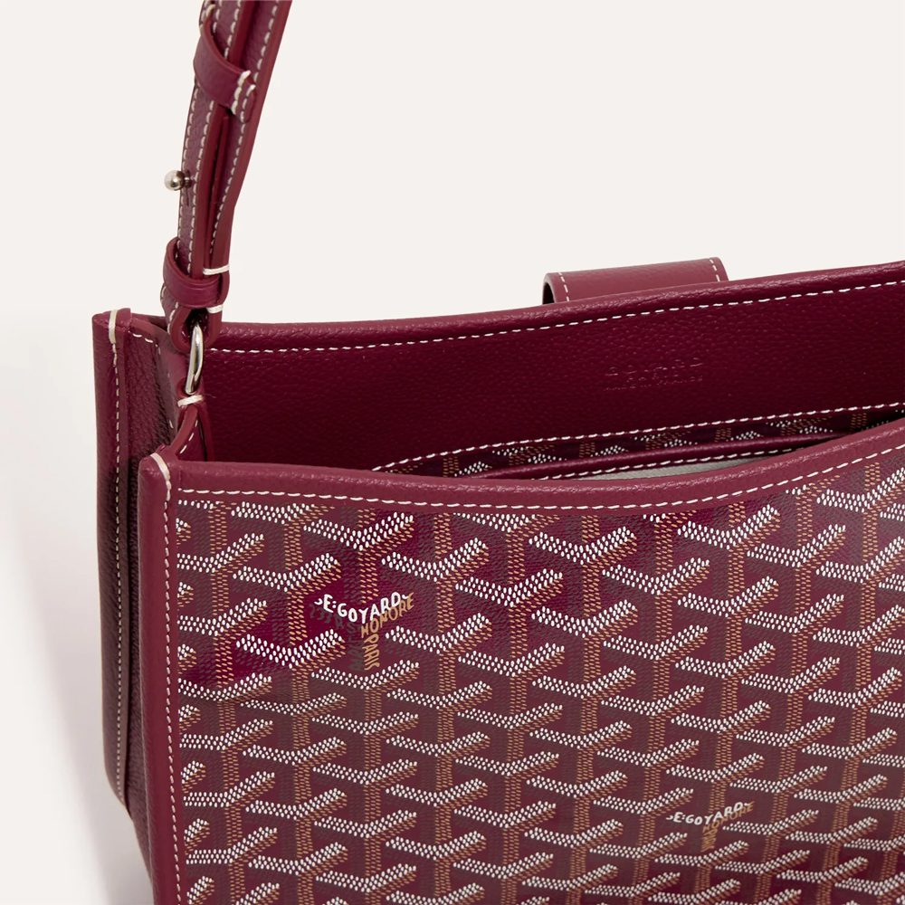 Goyard Musette Bag in Burgundy Goyard Musette Bag in Burgundy
