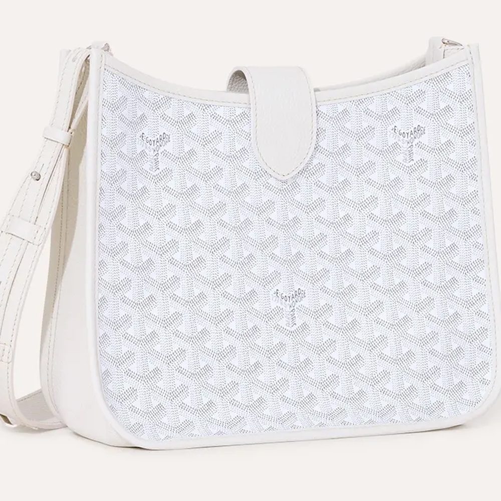 Goyard Musette Bag in White Goyard Musette Bag in White