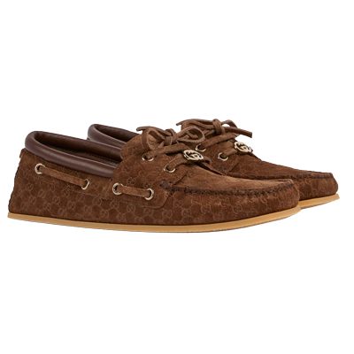 Gucci womens boat shoe
