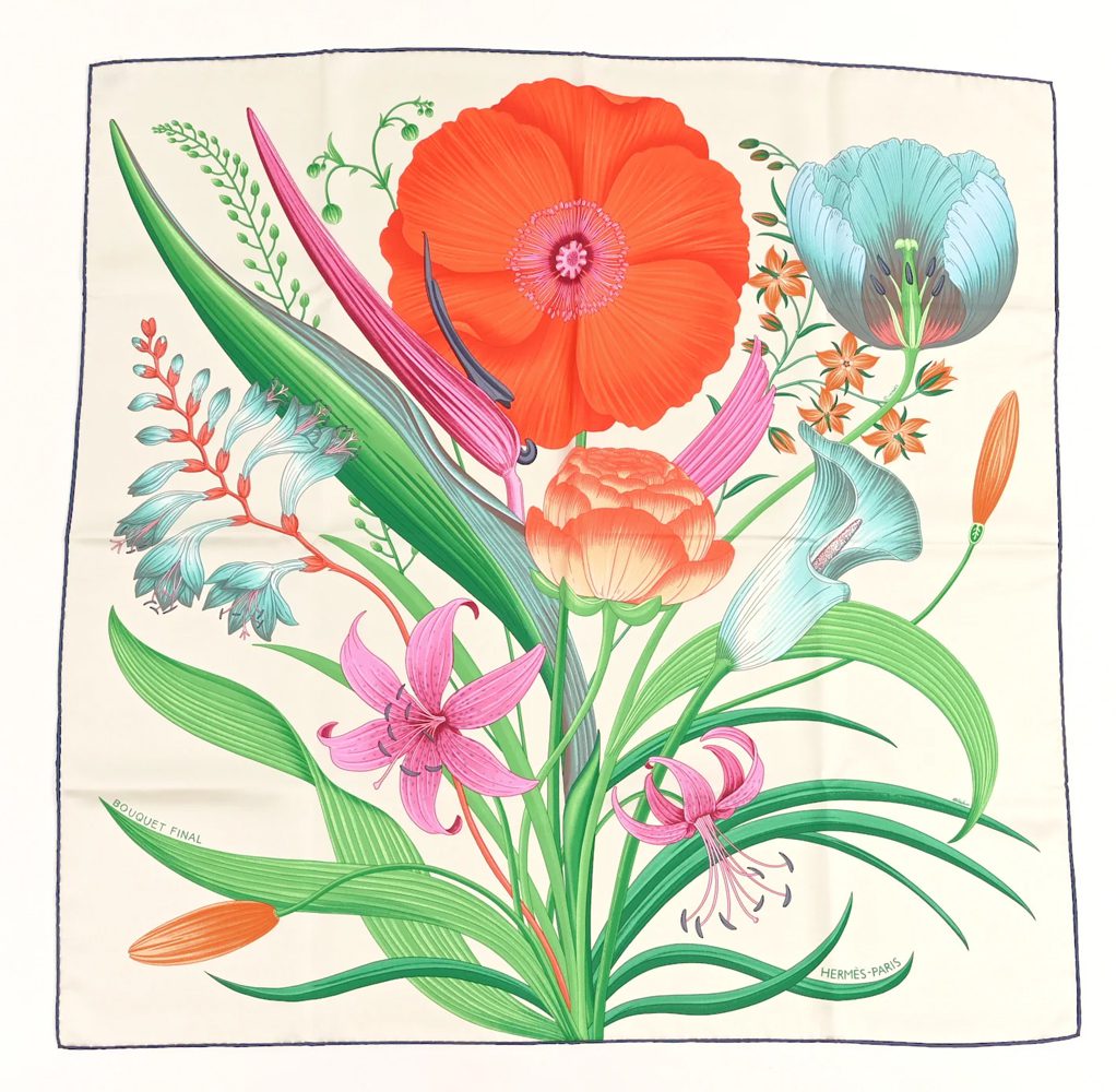 Hermes Silk Scarf
