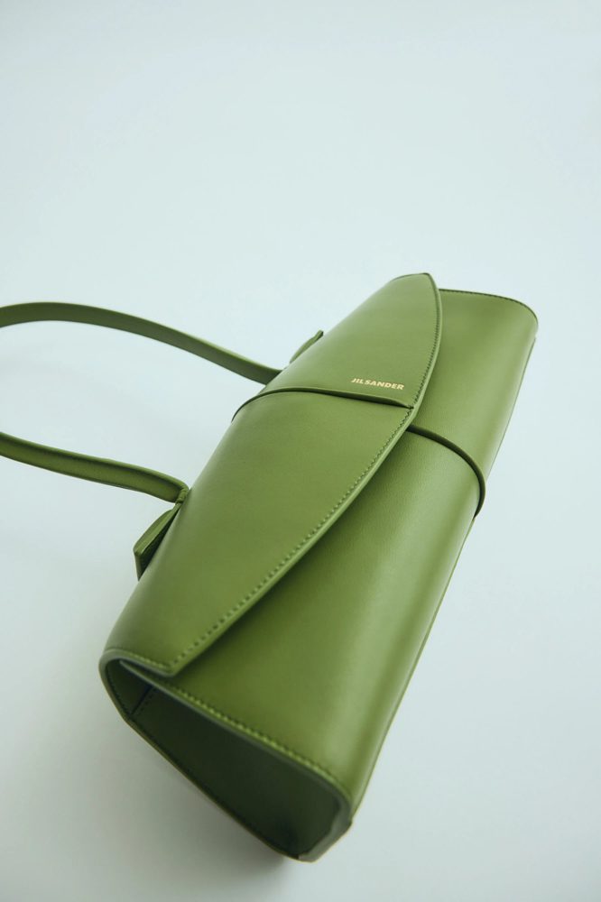 Jil Sander Linea Bag Green