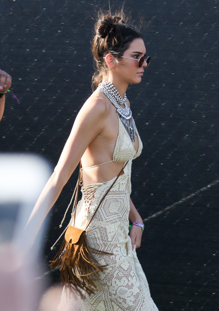 Kendall Jenner Saint Laurent Anita Toy Fringe Bag