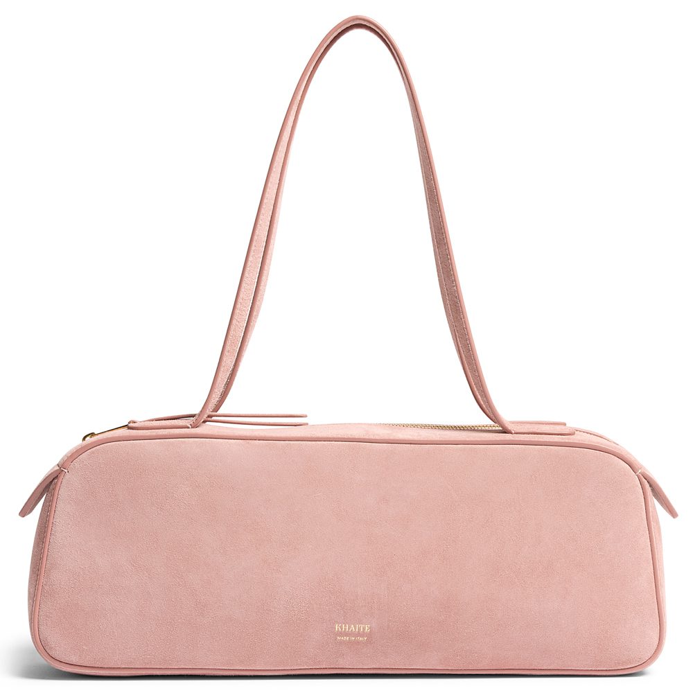 Khaite Simona Suede Shoulder Bag