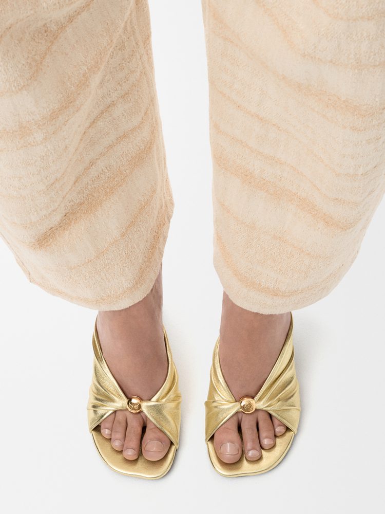 Loewe Pebble Soft Sandal