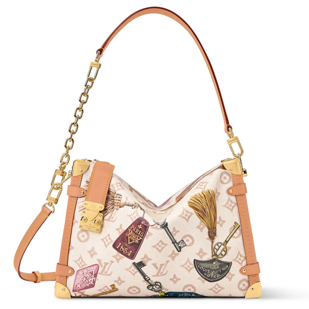 Louis Vuitton’s New Flight Mode Collection Reworks Classic LV Monogram and Its Sleekest Signature 7 Louis Vuitton Side Trunk GM