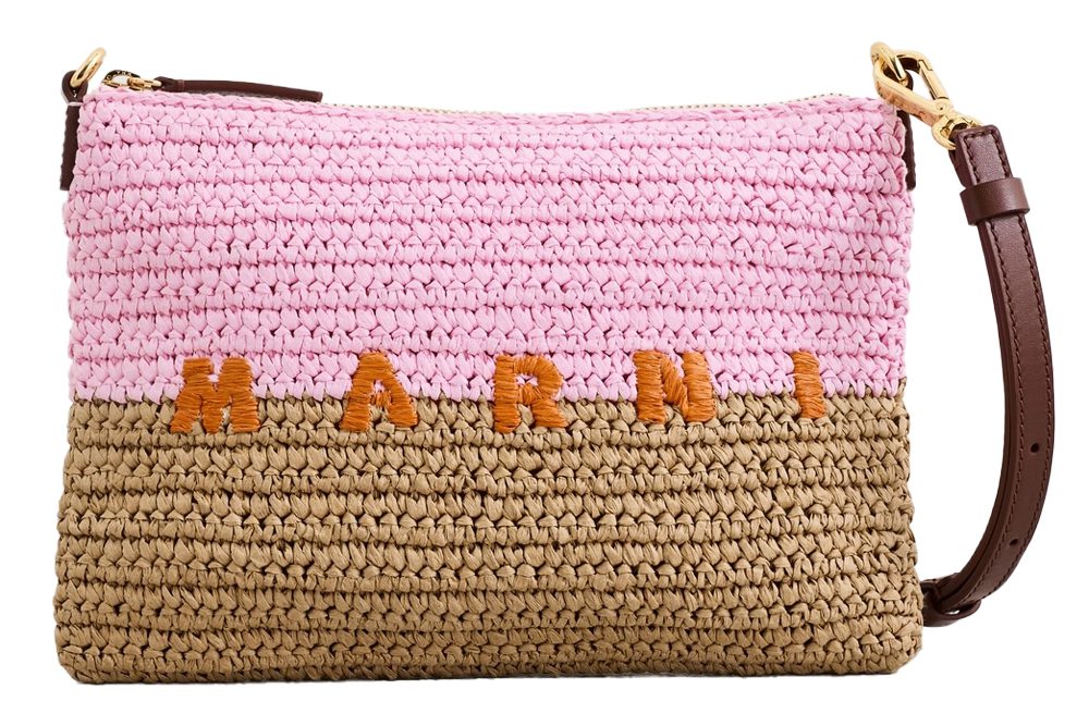 Marni Raffia Pochette