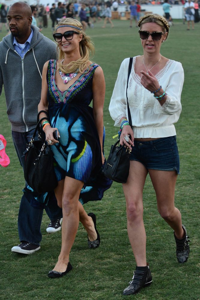 Nicky Hilton Coachella 2013