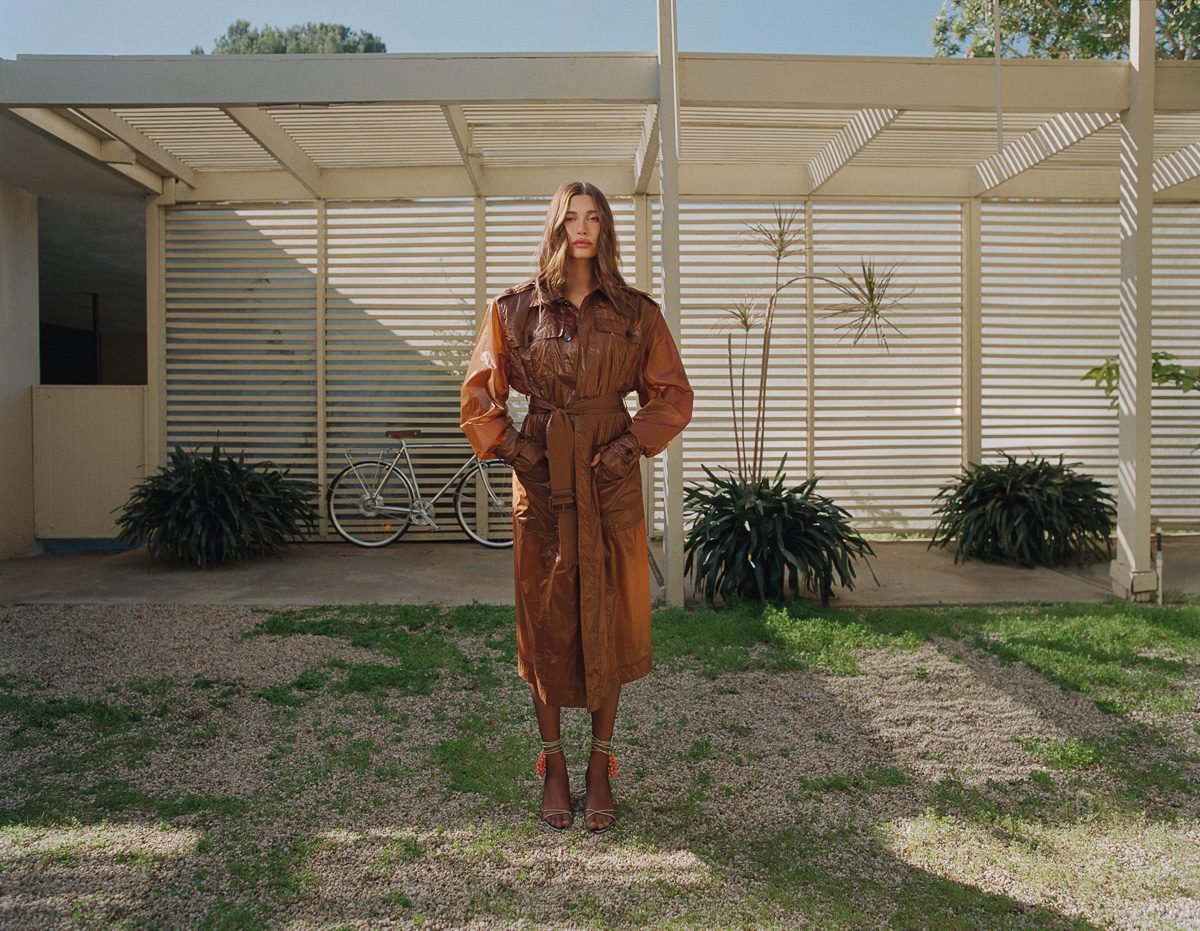 Saint Laurent Just Dropped a Juicy New Campaign With Hailey Bieber—and a Must-See New Bag 4 Saint Laurent Summer 2026 Tangerine Temptation 14