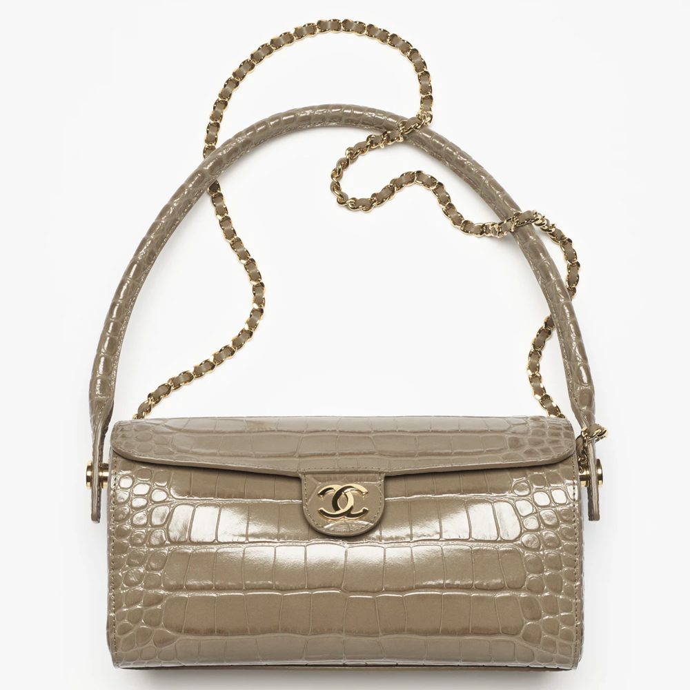 A Closer Look at Matthieu Blazy’s Chanel Métiers d’Art Debut 10 Chanel Croc Clutch