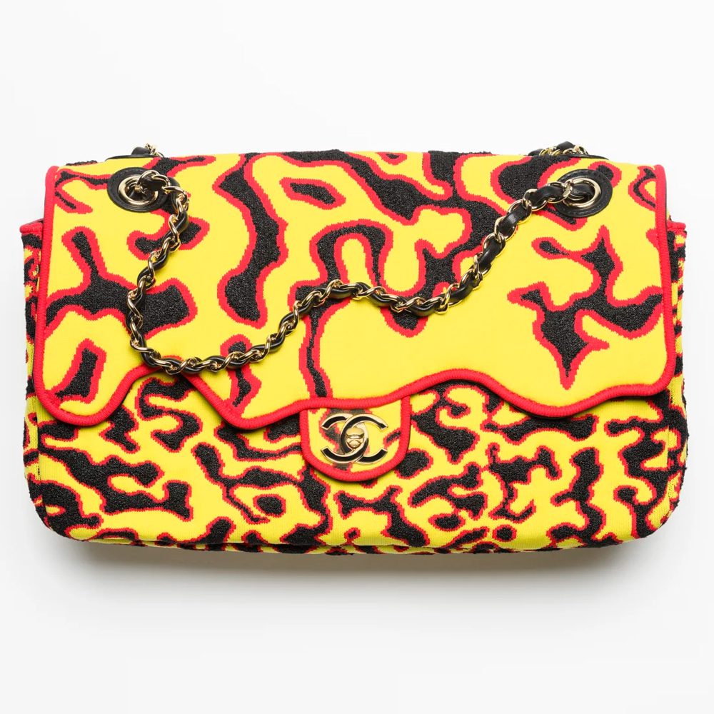 A Closer Look at Matthieu Blazy’s Chanel Métiers d’Art Debut 8 Chanel Graphic Print Flap