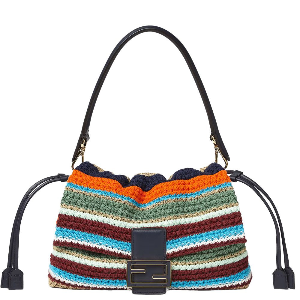 Fendi Baguette Mama Striped