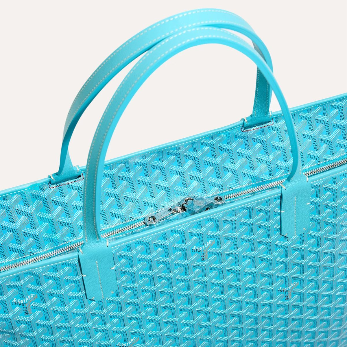 Goyard Artois GM bag turquoise 2