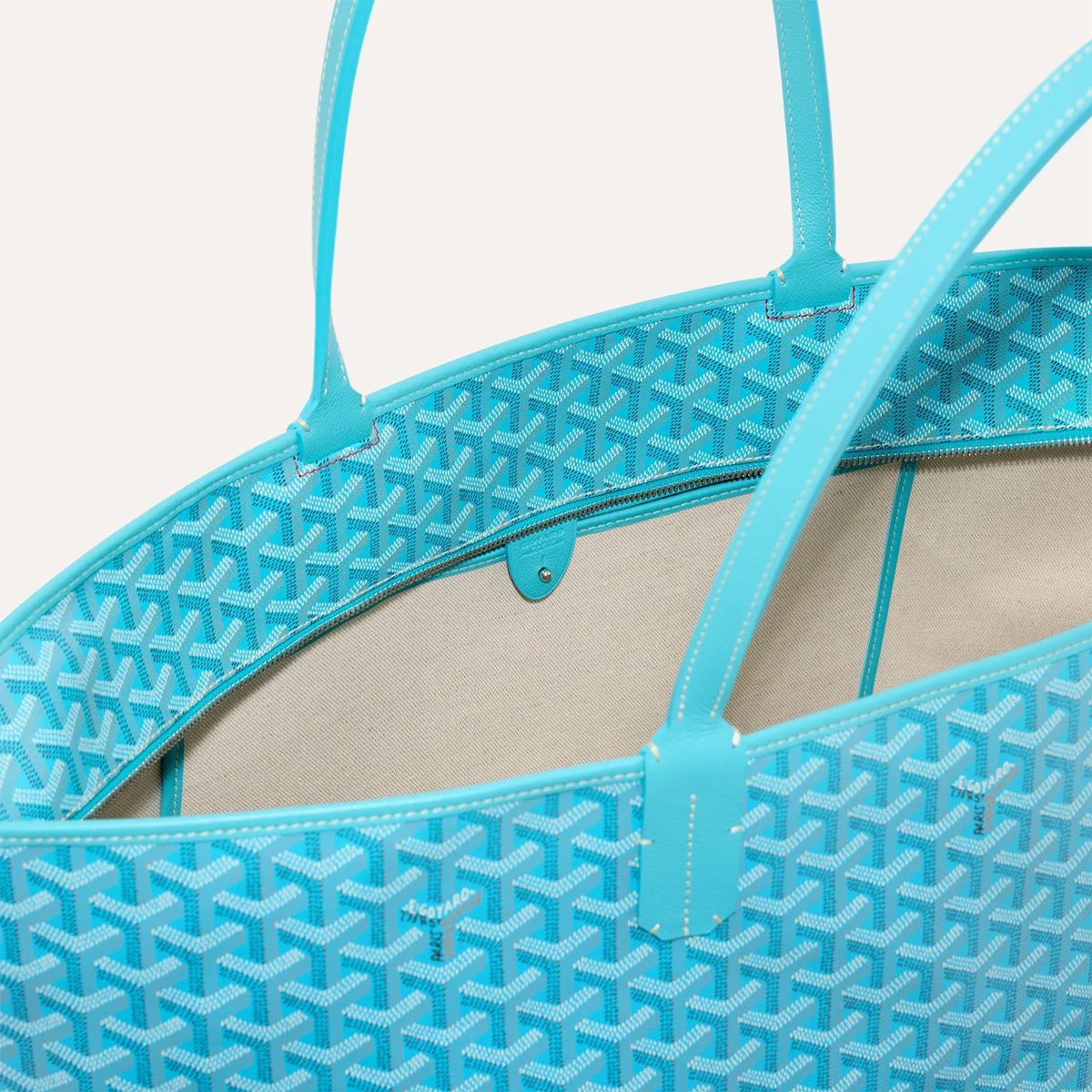Goyard Artois GM bag turquoise 3