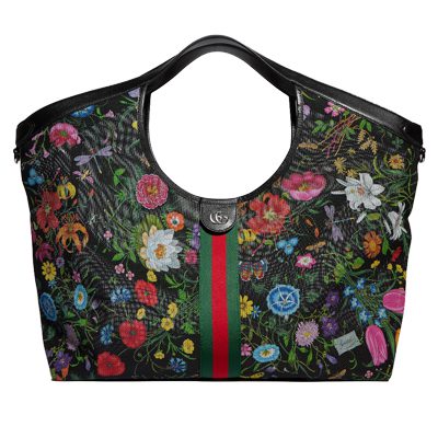 Gucci Giglio Flora large tote bag