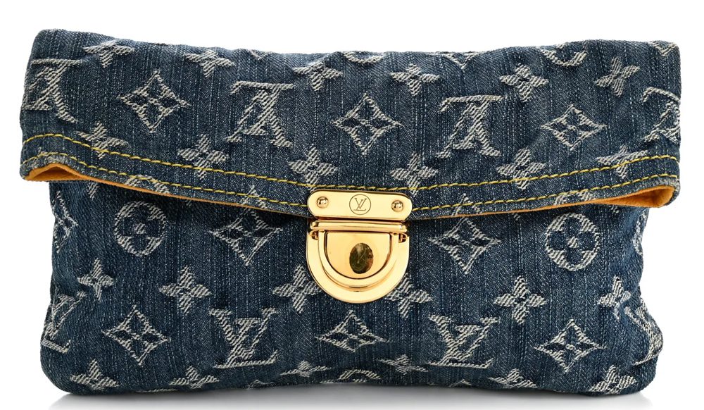 Louis Vuitton Denim Clutch