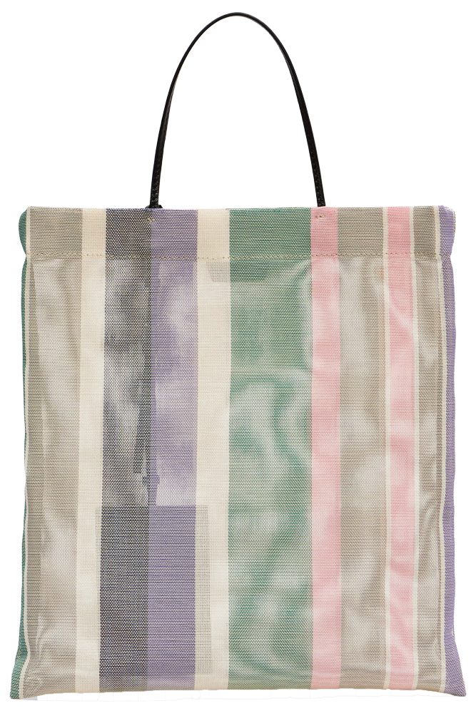 The Row Striped Mini Barn Tote