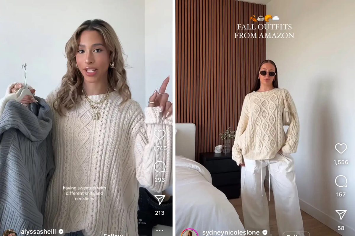 beige influencer