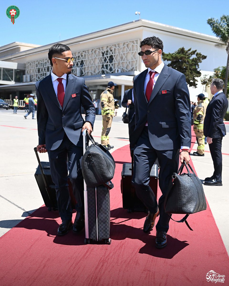 Achraf Hakimi Dior Morocco Gessime Yassine