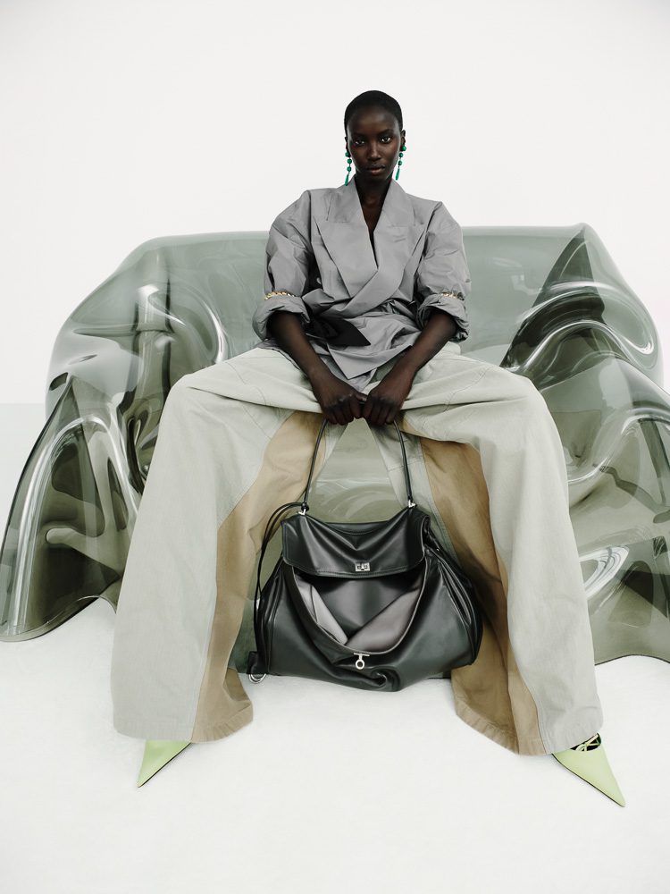 Pierpaolo Piccioli Reimagines Balenciaga's Couture Codes for Resort 2027 2 Balenciaga Resort 2026 Bags 4