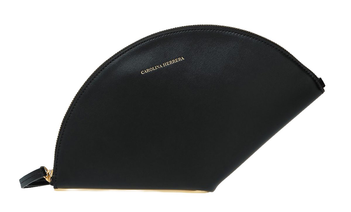 Carolina Herrera Consuelo Leather Clutch