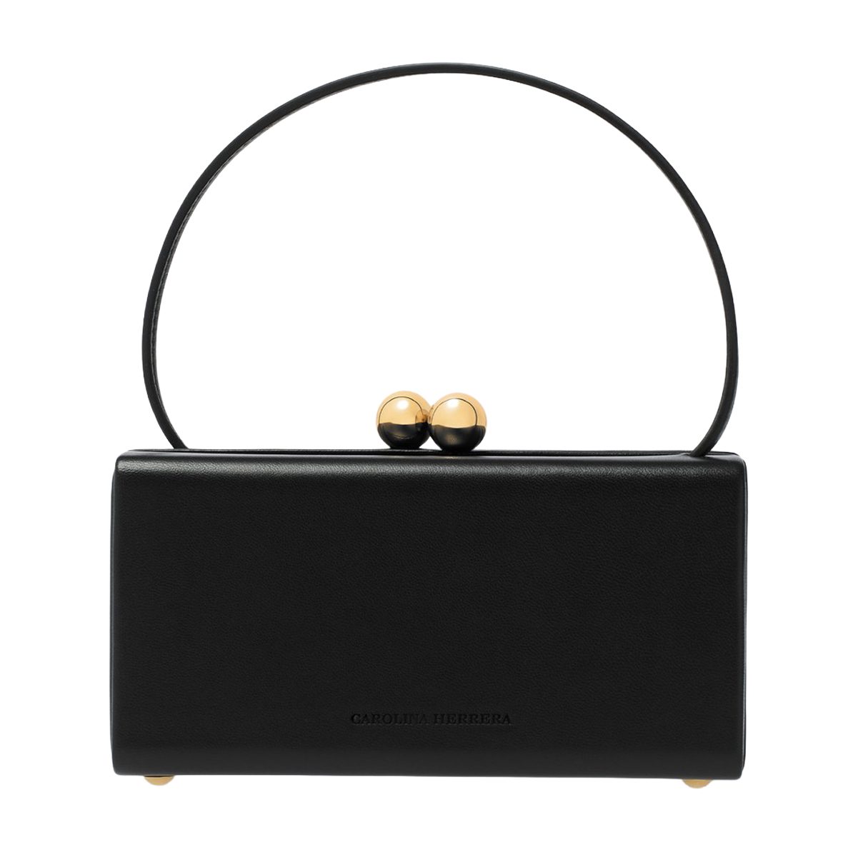 Carolina Herrera Mimi Leather Top Handle Bag