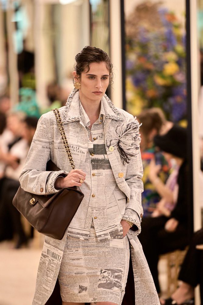 Chanel Newsprint