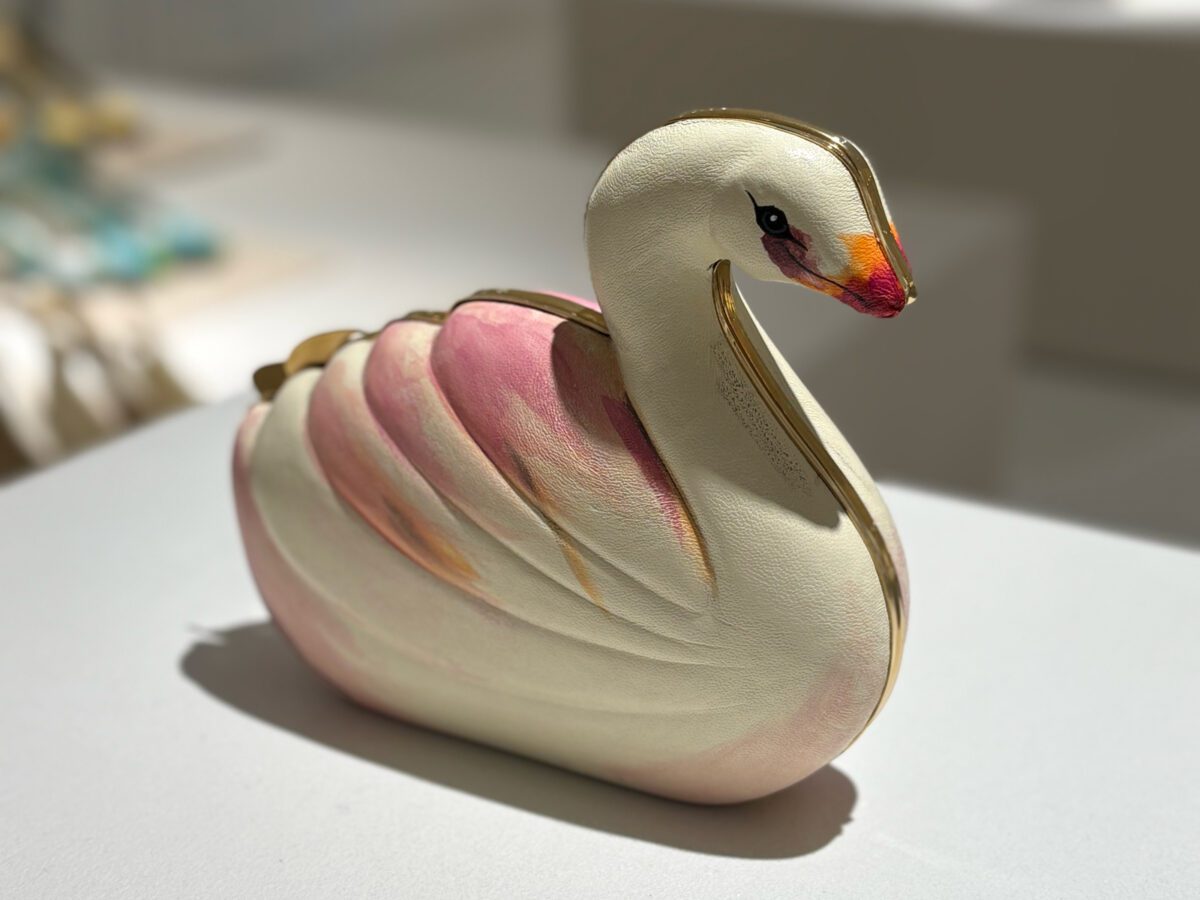 Chloe Tropicus Swan Minaudiere