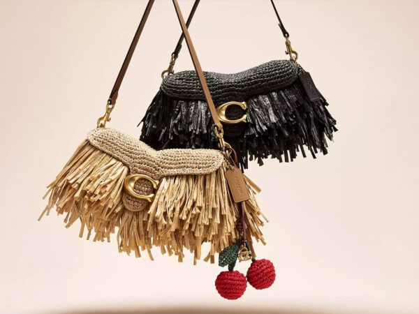Coach Raffia Tabby Bags