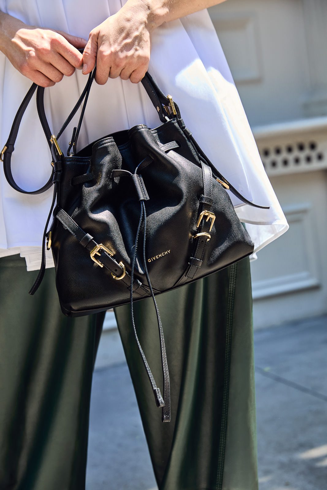 This Is the Most Easygoing Version of Givenchy’s Voyou Yet 3 Givenchy Voyou Bucket Bag (10)