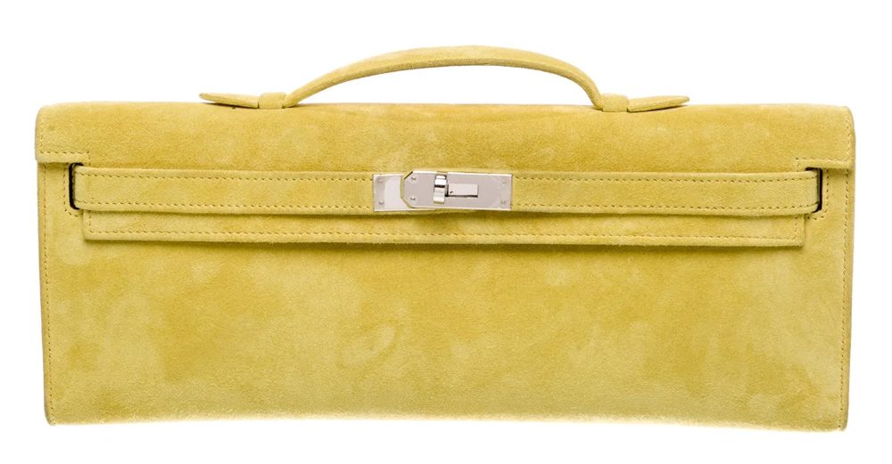 Hermes Chartreuse Kelly Cut